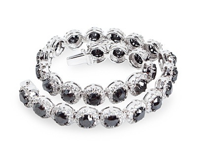 Black and White Diamond bracelt