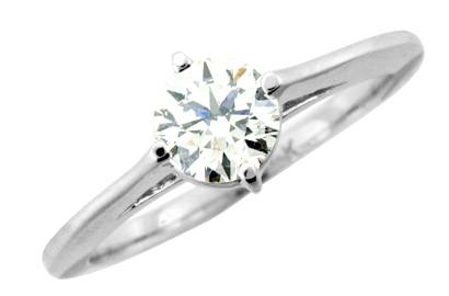 Diamond Solitaire Engagement Ring - Dominion Jewelers