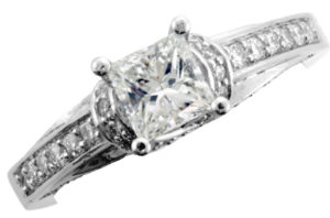 Princess Cut Engagement Ring - Dominion Jewelers